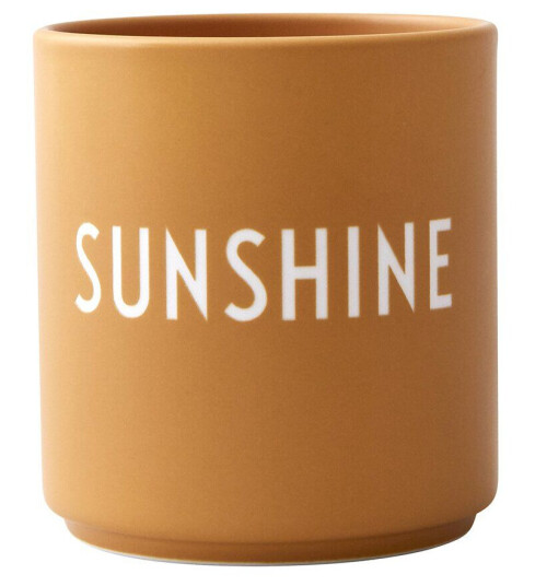 Design Letters favorittkopp 25 cl Sunshine (Gul)