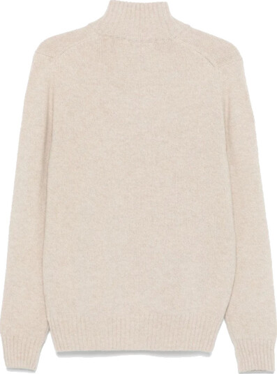 Zanone Herre Strikkevarer Beige M,