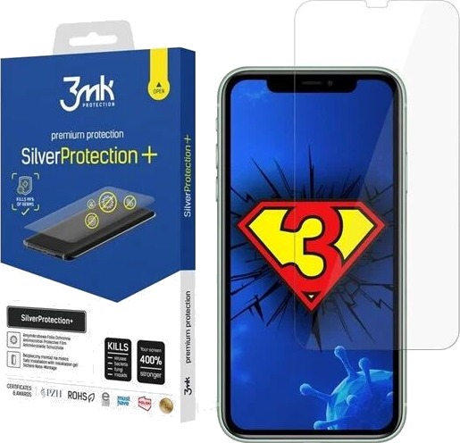 3mk Apple iPhone XR/11 SilverProtection+ 3mk Apple iPhone XR/11 SilverProtection+