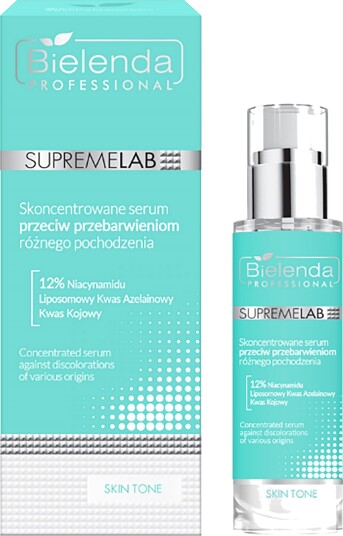 Bielenda Professional SUPREMELAB SKIN TONE Concentrated Serum Against Bielenda Professional SUPREMELAB SKIN TONE Concentrated Serum Against