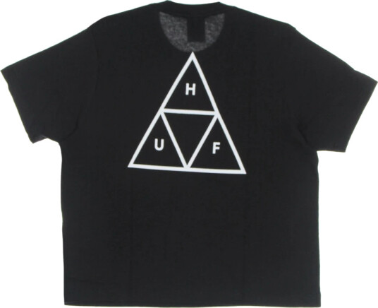 HUF Dame Topper Svart L,