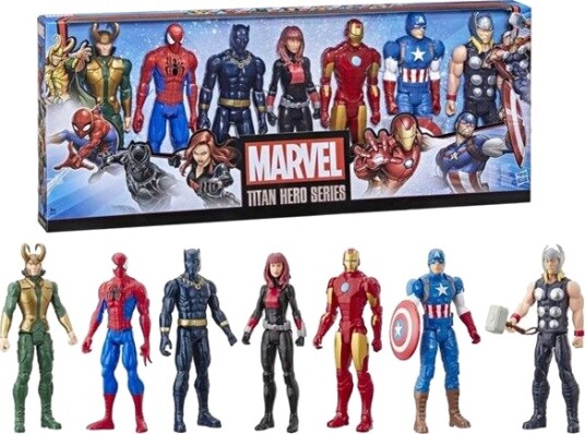 Hasbro Avengers Titan Hero Collection 7-Pack 30cm