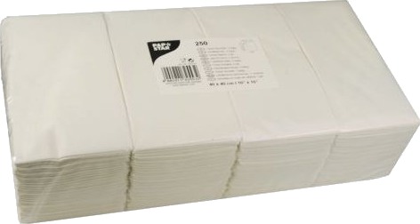 Papstar 82553 Hvit Tørkepapir Monokromatisk 34 G/M² 400 Mm 400 Mm
