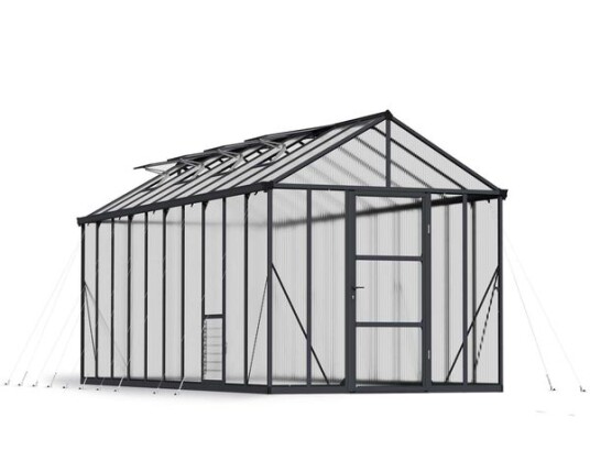 Canopia by Palram drivhus Glory 604 X 253 cm Grå