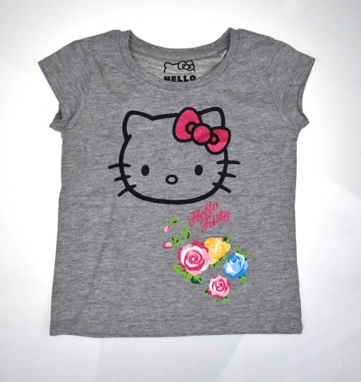 Hello Kitty T-skjorte Grå 116 / 6 år Barn