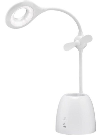 Pro LED desk lamp Fan + Pen Box