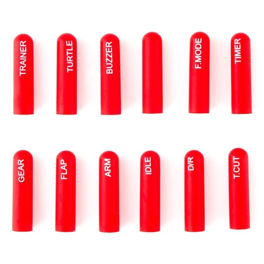 RadioMaster Silicon Switch Covers Long - Red