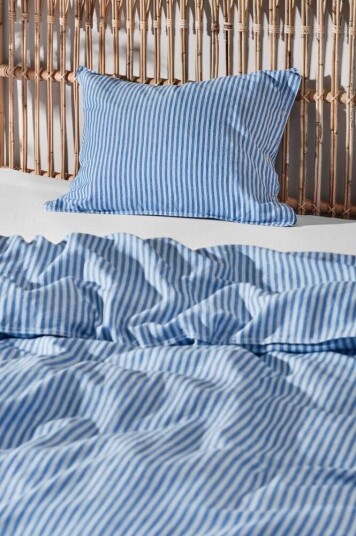 Jotex BETLEY STRIPE putevar Blå 1659651-01-80 1659651-01-373