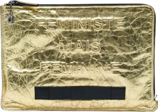 Chanel Vintage Dame Gul