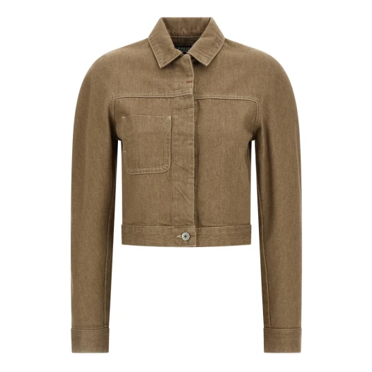 Jacquemus Dame Jakker Beige XS, Jacquemus Dame Jakker Beige XS,