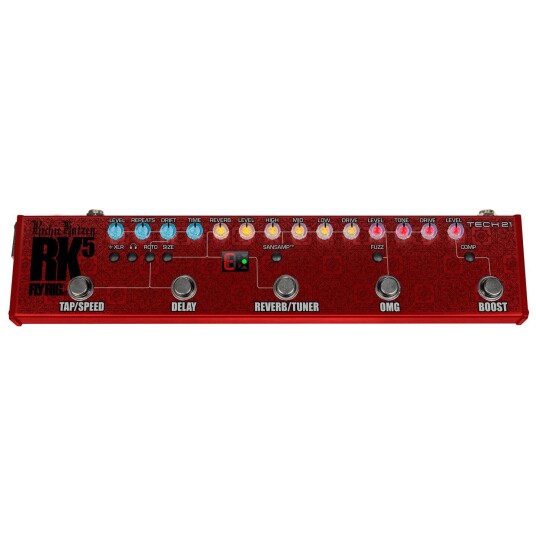 Tech 21 Rk5v2 Richie Kotzen Sign Fly Rig With Signature Omg Overdrive