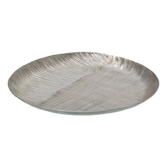 Bigbuy Home Bordduk Sølv Aluminium