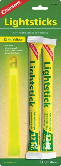Coghlan's Lightsticks - 2-pack OneSize, Yellow