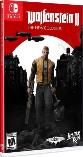 Wolfenstein II: The New Colossus Nintendo Switch Spill