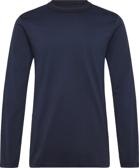 Bread & Boxers Long Sleeve Pima NAVY BLUE L x 35