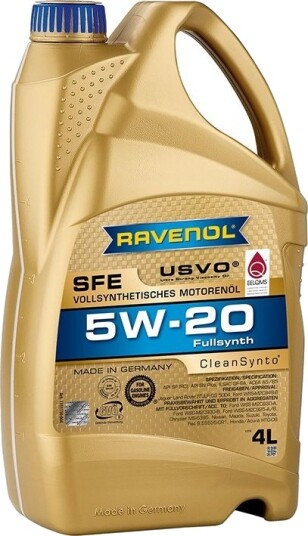 Motorolje RAVENOL SFE 5W20 SUPER FUEL ECONOMY 4L Motorolje RAVENOL SFE 5W20 SUPER FUEL ECONOMY 4L