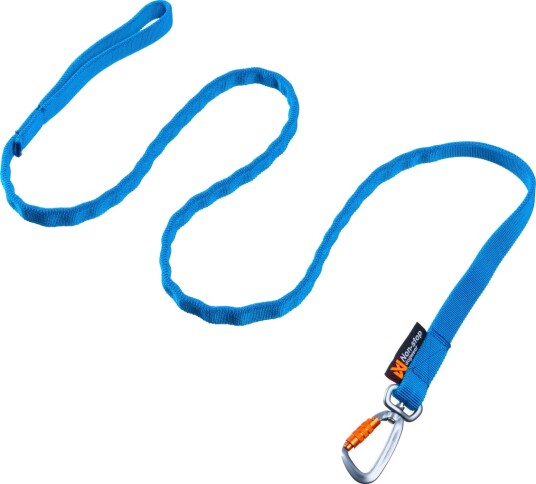Non-stop Dogwear Bungee Leash 2,8m Blå for Aktive Hunder
