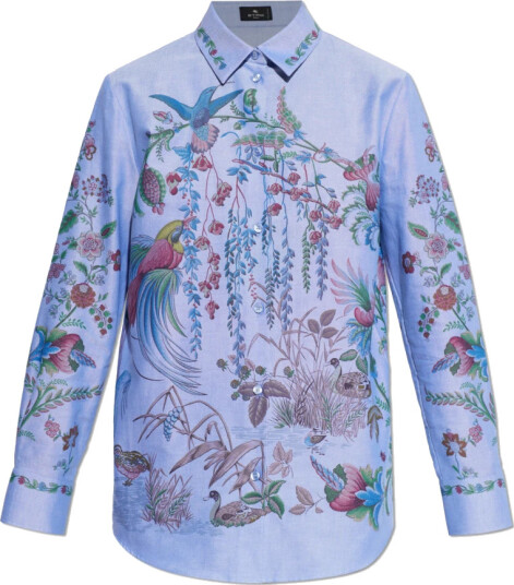 Etro Dame Bluser & Skjorter Blå M,