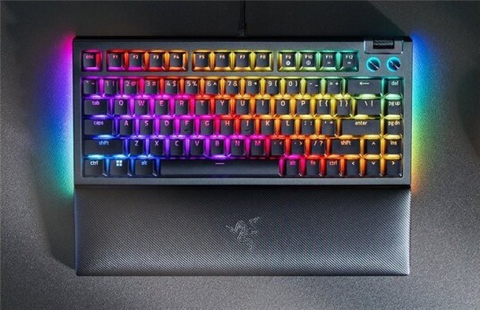 Razer Blackwidow V4 Mekanisk Gamingtastatur 75% med RGB Belysning Svart