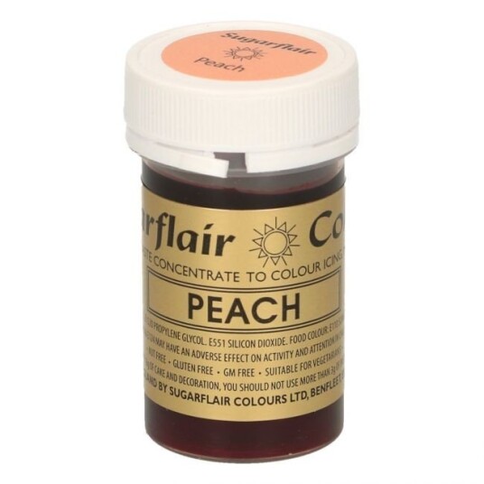 Sugarflair Pastafarge Peach 25g 