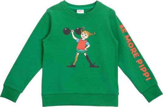 Martinex Starka Pippi Collegetröja Green 110