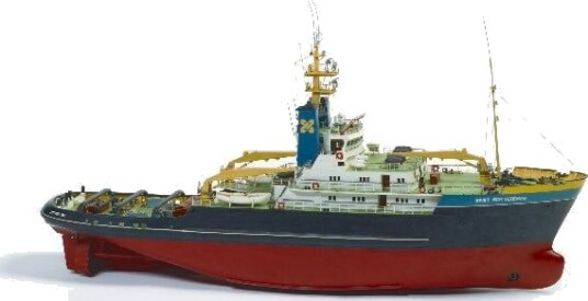 Billing Boats Smit Rotterdam Modellskip 1:75 i Tres Billing Boats Smit Rotterdam Modellskip 1:75 i Tres
