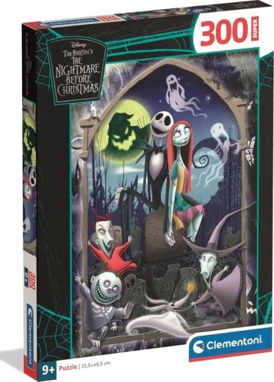 Clementoni Puzzle Super Nightmare before Christmas 300 pieces 2D Puslespill