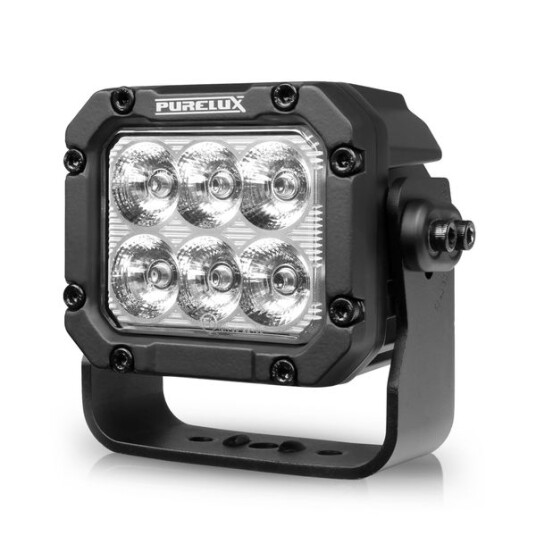 Arbeidslys PURELUX Square 60 HD Gen2   14 cm / 60W / Spot