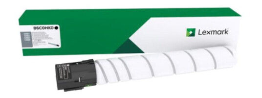 Lexmark CX 92X BK HC Toner - 86C0HK0 Original - Svart 34000 sider Lexmark CX 92X BK HC Toner - 86C0HK0 Original - Svart 34000 sider