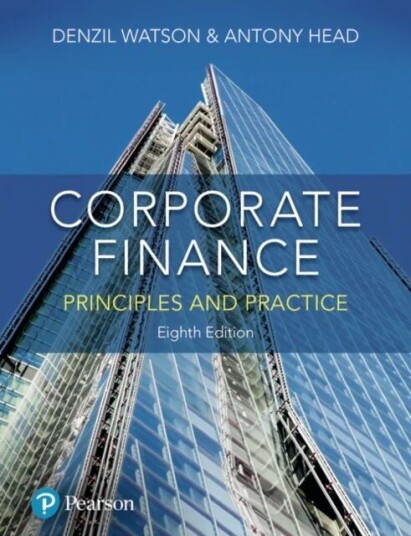 Corporate Finance Av Denzil Watson, Antony Head