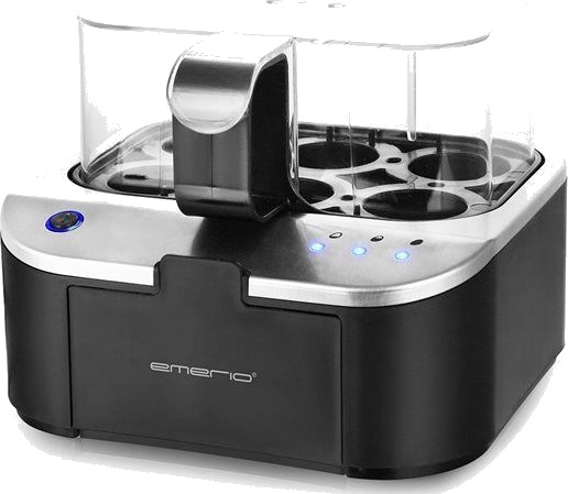 Emerio Talende Eggkoker for 6 Egg - Svart EB-123177.12 Emerio Talende Eggkoker for 6 Egg - Svart EB-123177.12