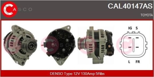 Dynamo CASCO CAL40147AS Dynamo CASCO CAL40147AS