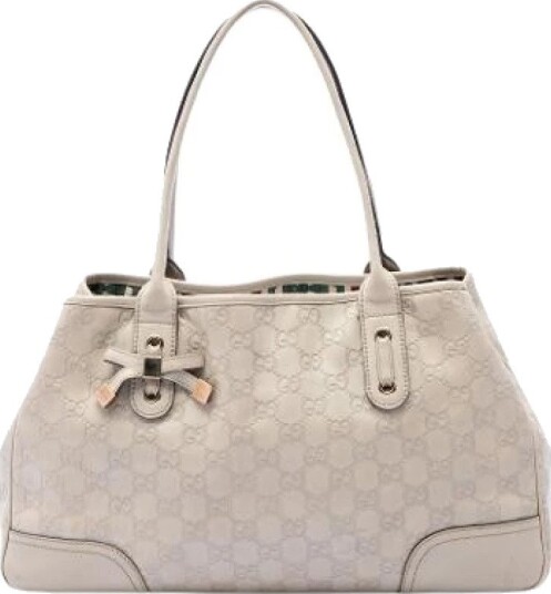 Gucci Vintage, Dame, Pre-owned, Beige, ONE SIZE,