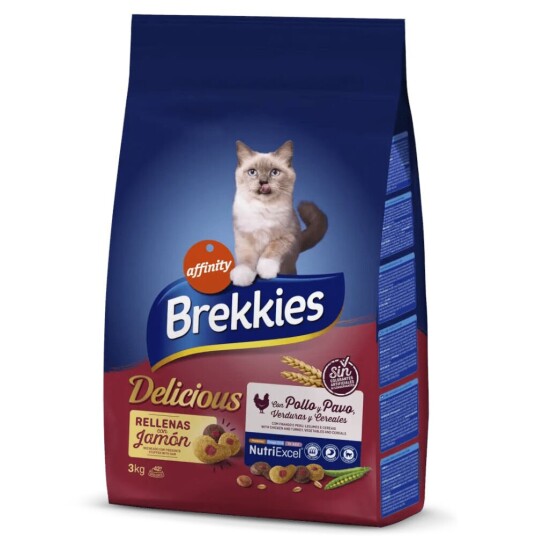Affinity Brekkies Brekkies Delicious Kylling Kalkun & Vaktel 3 kg