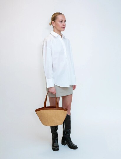 HVISK Bea Raffia Structure   Beige   