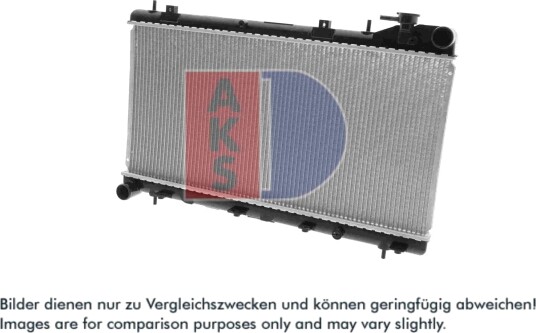 AKS DASIS 350030N Radiator motorkjøling