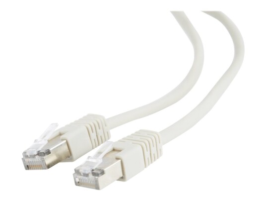 Gembird Koblingskabel Rj-45 Hann Til Rj-45 Hann 50 Cm Sftp Cat 5E Formstøpt Beige