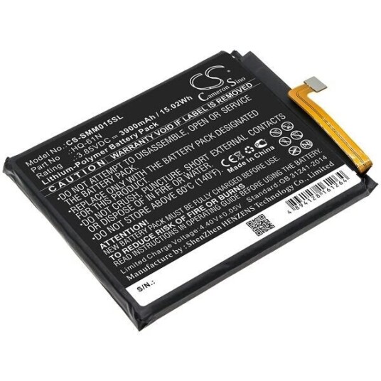 Samsung SM-M015F/DS batteri (3900 mAh 3.85 V, Sort)