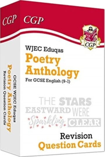 Gcse English: Wjec Eduqas Poetry Anthology - Revision Question Cards Av Cgp Books