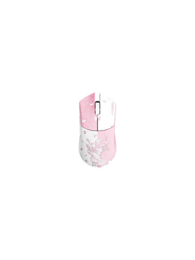 WLMouse BEAST G Medium Wireless X FEIRENZAI   Pink Limited Edition   Gaming mus   Optisk   5   Rosa