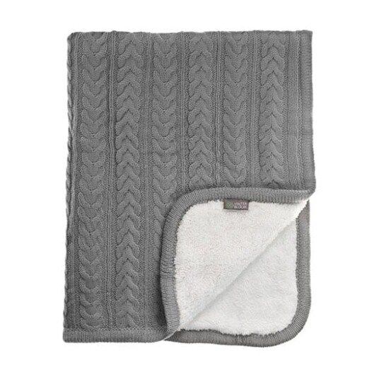 Vinter & Bloom Cuddly Blanket Dove Grey
