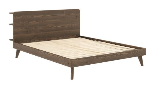 Karup Design Retreat Sengeramme, Brun lakkert furu, 160x200 Unoliving 1733444-01-36 1733444-01-22