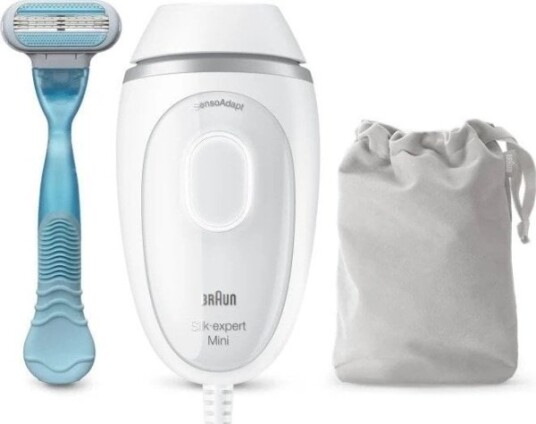 Braun Silk-Expert Mini Pl1124 Hvit Intense Pulsed Light Ipl Mageområdet Armhule Bikini Jaw Line Overleppe 0,6 S Ac Braun Silk-Expert Mini Pl1124 Hvit Intense Pulsed Light Ipl Mageområdet Armhule Bikini Jaw Line Overleppe 0,6 S Ac
