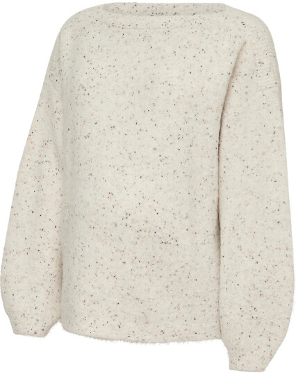Vero Moda Maternity Vmmetta Ls Boatneck Pullover Cream L