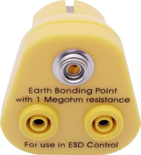 Quadrios Esd-Jordkontakt, Bananstift (Hunn), Trykknapp 10 Mm Quadrios Esd-Jordkontakt, Bananstift (Hunn), Trykknapp 10 Mm