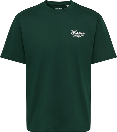 ONLY & SONS Onsharry Potter Life Rlx Ss Lic Tee Green M