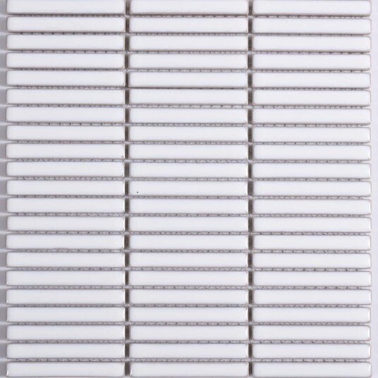 Mosaikkk Lhådös Vox Hvit Kitkat 1,2x9,2 cm Mosaikkk Lhådös Vox Hvit Kitkat 1,2x9,2 cm
