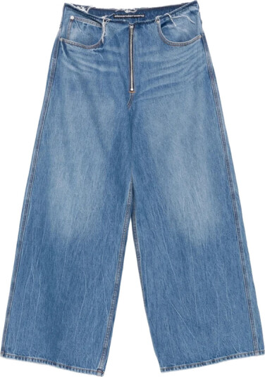 Alexander Wang Dame Jeans Blå W26,