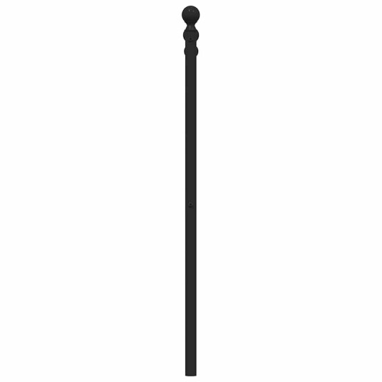 Sengegavl i metall svart 135 cm Sengegavl i metall svart 135 cm