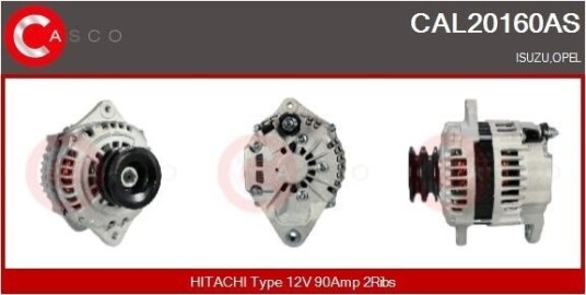 CASCO CAL20160AS Dynamo